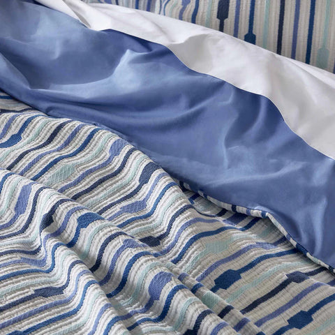 Woven Texture Cotton Duvet Cover - Last Call