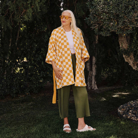 Checkerboard Robe - Last Call