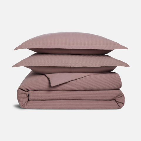 Textured Stripe Duvet Set