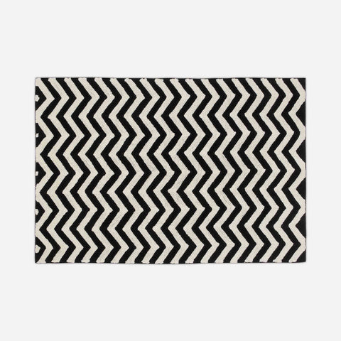 Washable Zig-Zag Rug