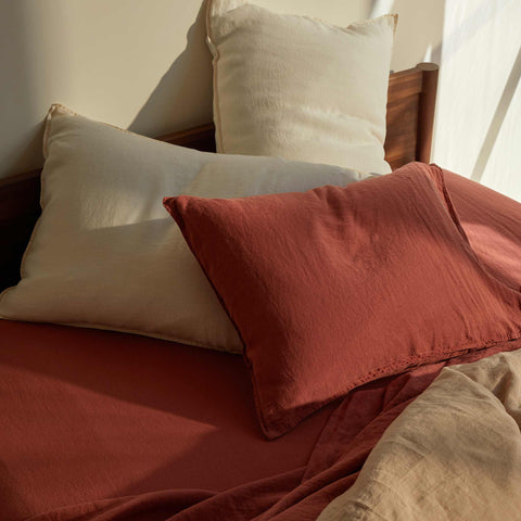 Washed Linen Duvet Set