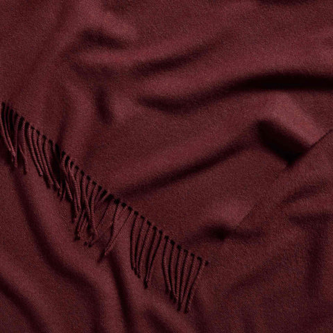 Cashmere-Lambswool Throw Blanket