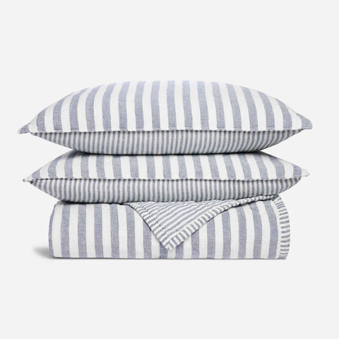 Reversible Linen Quilt Set