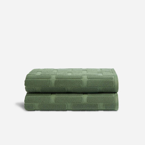 Shifting Tiles Bath Towels - Last Call