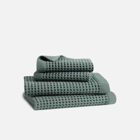 Waffle Bath Towel Bundle