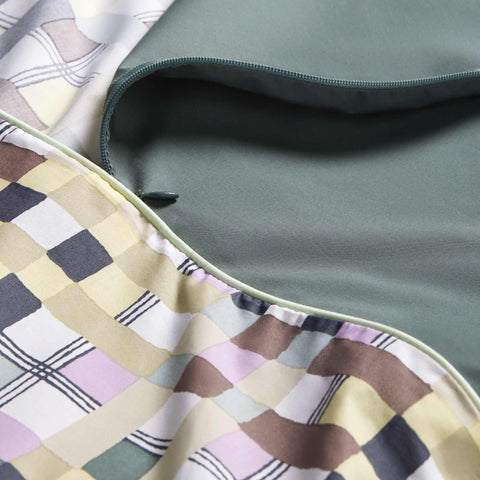 Reversible Classic Percale Duvet Cover