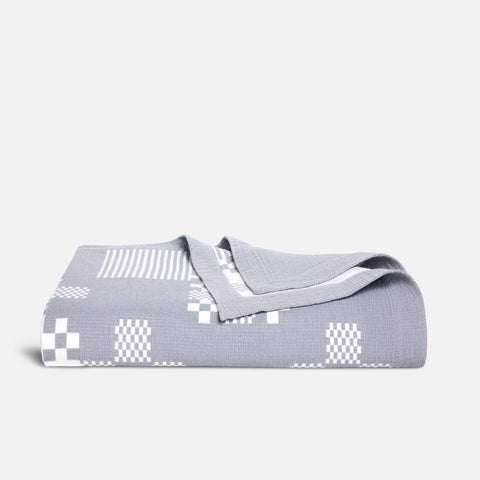 Cotton Matelasse Throw Blanket