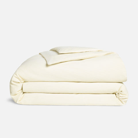 Textured Stripe Duvet Cover