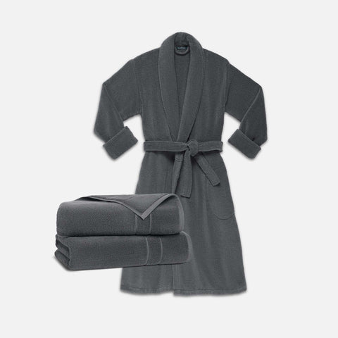 Super-Plush Towel and Robe Bundle