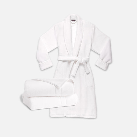 Super-Plush Towel and Robe Bundle