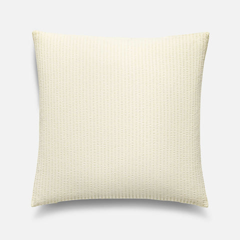 Textured Stripe Square Pillow Cover