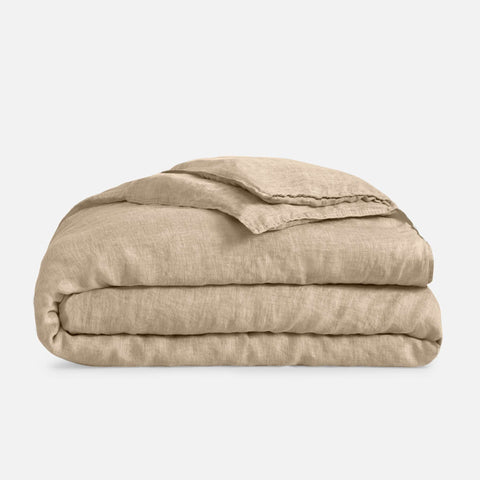 Washed Linen Duvet Cover